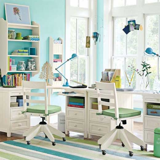 Home Design interior: kids study room design