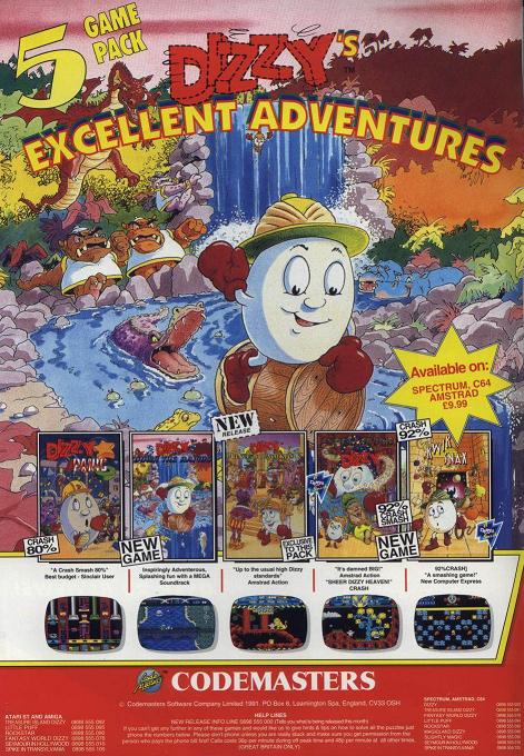Compilation64: Dizzy's Excellent Adventures