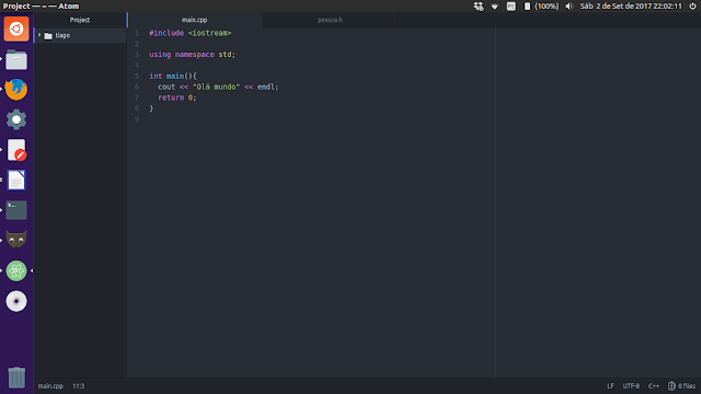 Atom no Ubuntu Atom no Ubuntu