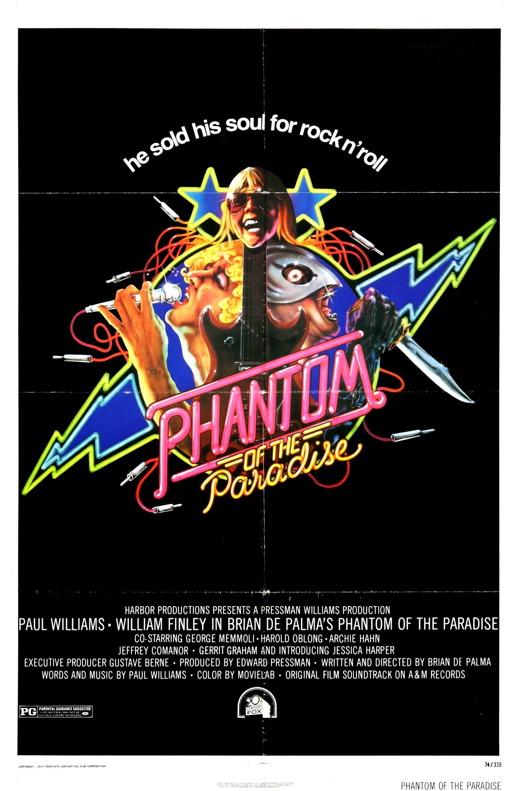 Phantom of the paradise (1973) Brian De Palma - Phantom of the paradise (26.11.1973 / 29.01.1974)