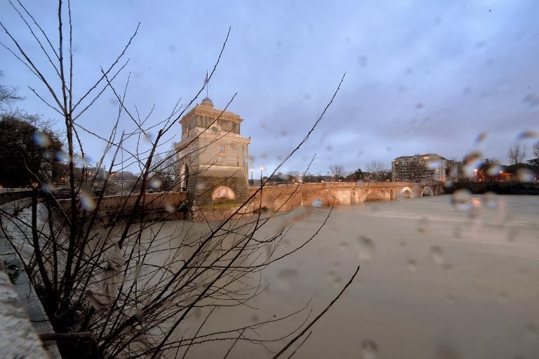 Nature Begs Vengeance On Account Of Men Tiber Burst Its Banks Flooding