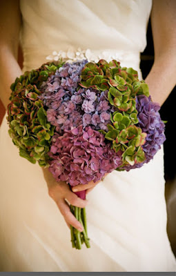 hydrangea wedding flowers