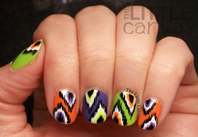 Twinsie Tuesday: Re-Create another Twinsie's Mani - The Little Canvas