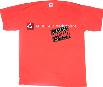 adobe obsolete OCTFTC air t-shirt ephemeral-t-shirts