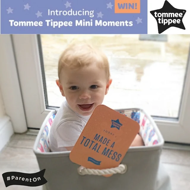 Tommee Tippee Mini Moments milestone cards giveaway as part of the Asda Baby Event #parenton