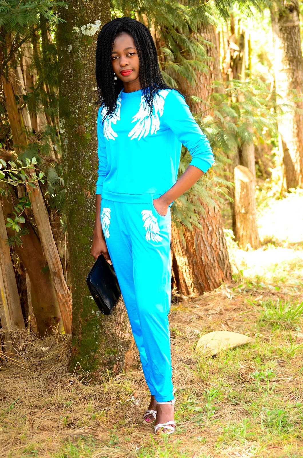 How To Wear A Sweatsuit With Heels For A Casual Chic Look