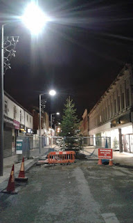 Christmas tree in Stockport