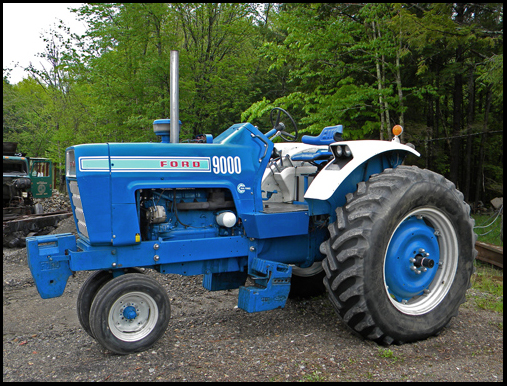 Ford 9000 tractor data