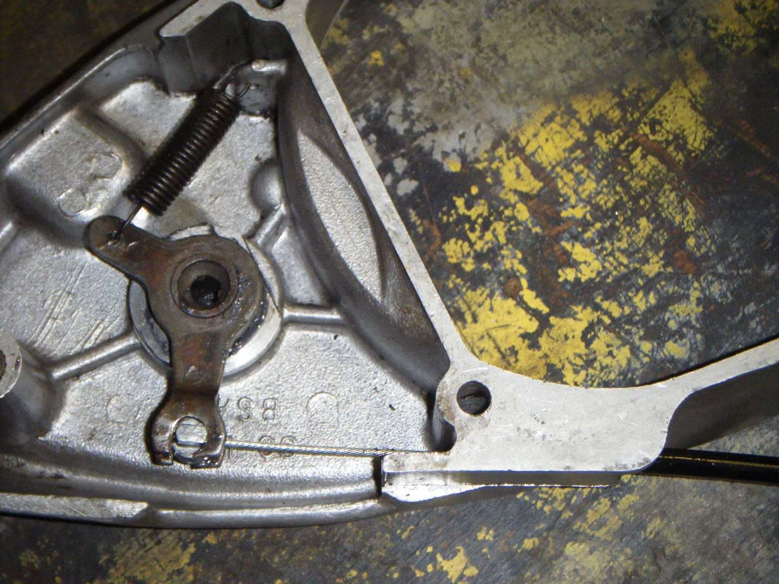 my bsa bantam d7 Stiff Clutch