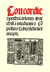 Portada de la Concòrdia dels Apotecaris de Barcelona (1511)