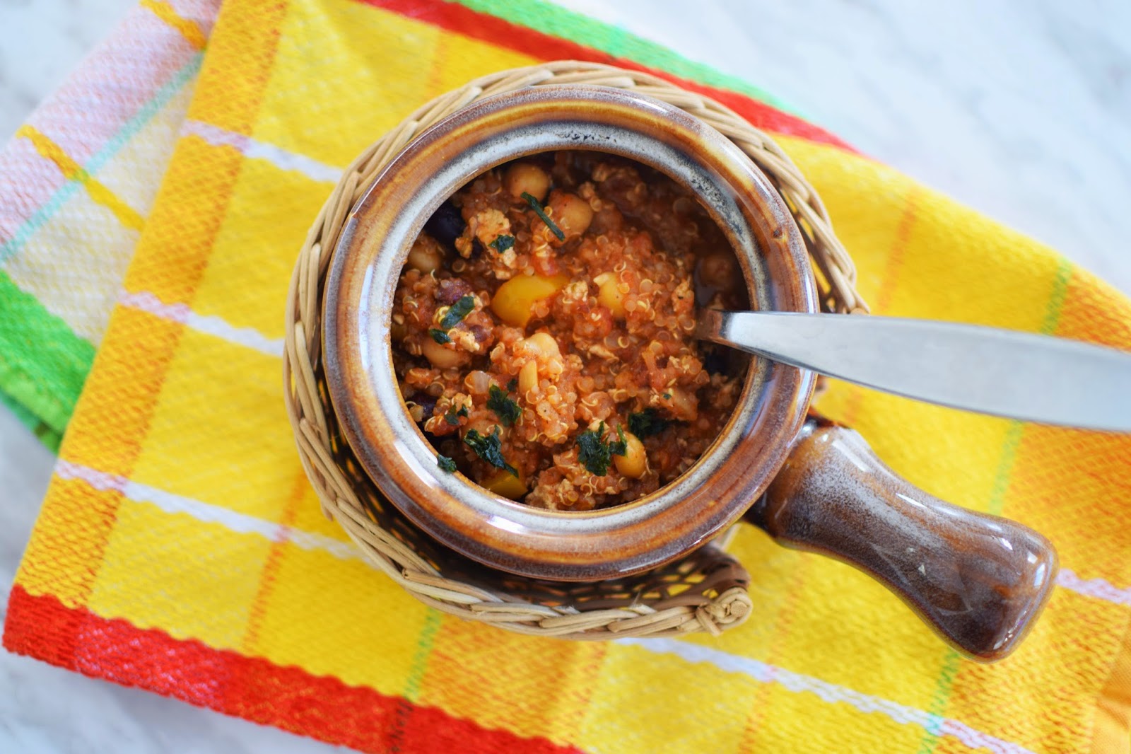 Quick Weeknight Chili from The Vegetarian's Complete Quinoa Cookbook