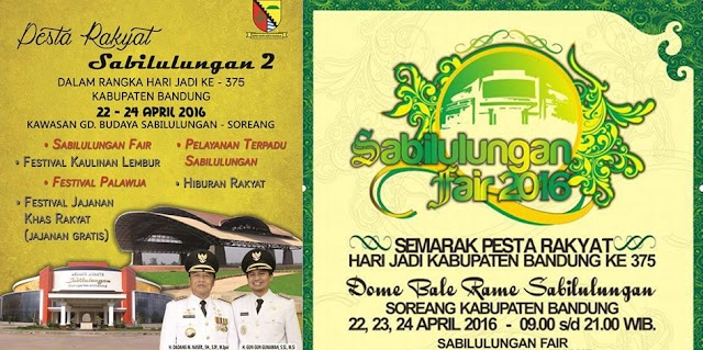 Inilah Rangkaian Acara Hari Jadi ke-375 Kabupaten Bandung