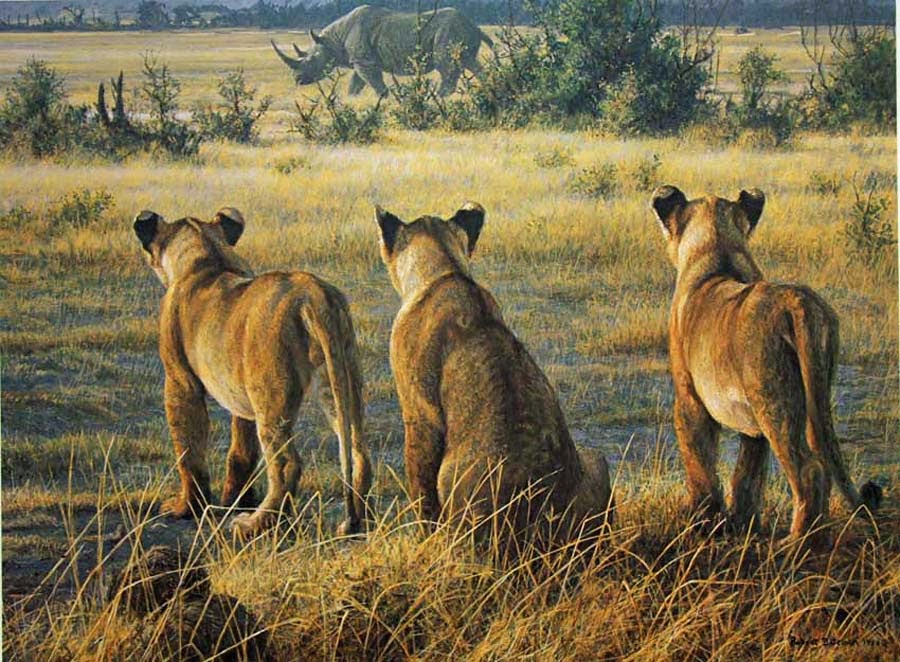 Как называется картина с животными