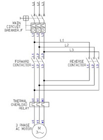 A how to guide for the Power Circuit of a Forward Reverse Electric