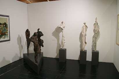 Allestimento Fiera d'Arte Contemporanea di Innsbruck dal 24 al 27 febbraio 2012-Galleria Gnaccarini