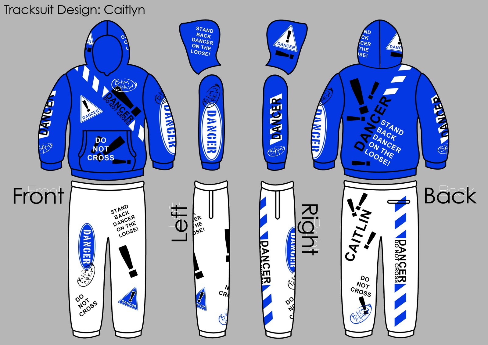 Tracksuit Template