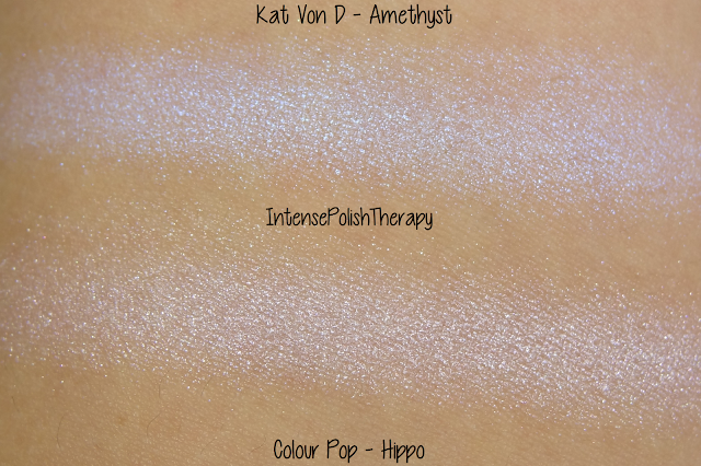 Kat Von D's Amethyst & Colour Pop's Hippo