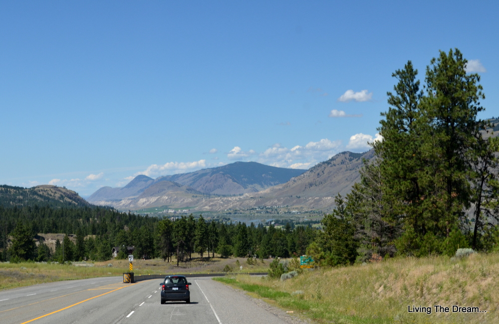 Living The Dream... Thursday, July 21, 2016 (Travel to North Thompson River Provincial Park