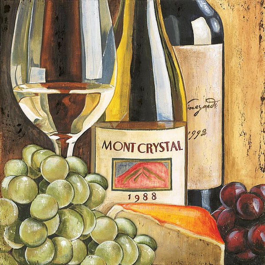 Historia y evolución de la pintura artística Bodegones Con Botellas De Vino De Uvas Por Debbie