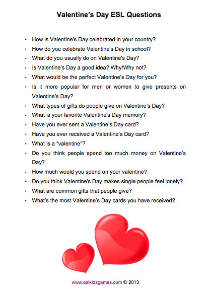 Valentines day questions. Valentine's Day speaking. St Valentine's Day задания. St Valentines Day questions. St Valentine's Day speaking.