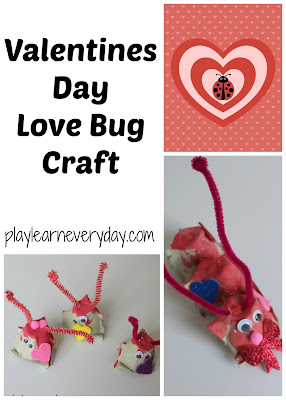 Valentine's Day Love Bug Craft - Play and Learn Every Day