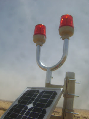 wetra solar enerjili uçak ikaz lambası