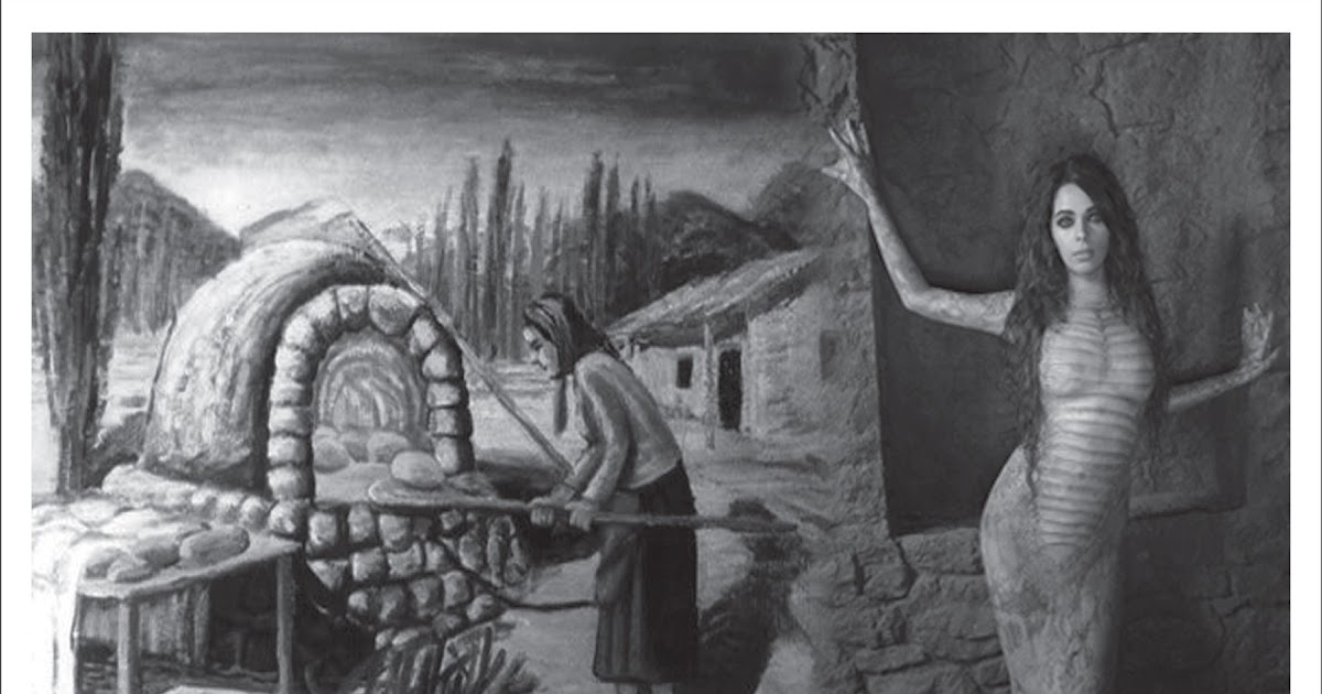 Ilustración La mujer víbora Ilustración La mujer víbora