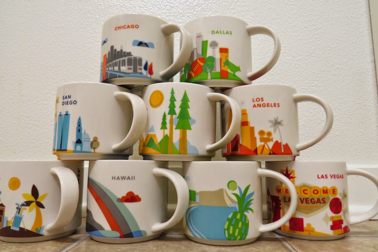 Starbucks You Are Here Collection Mug Dallas It has grown on me!