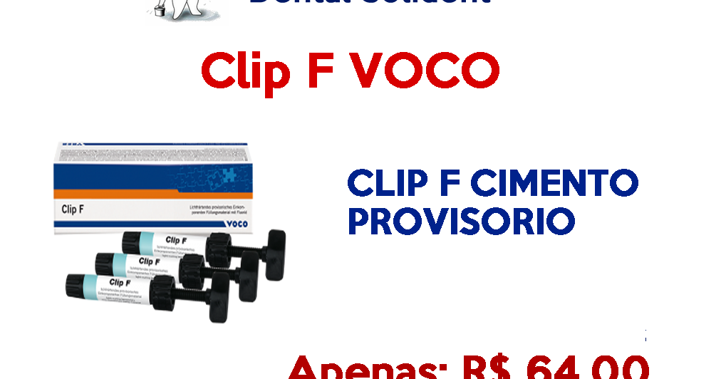 Dental Solident Clip F VOCO