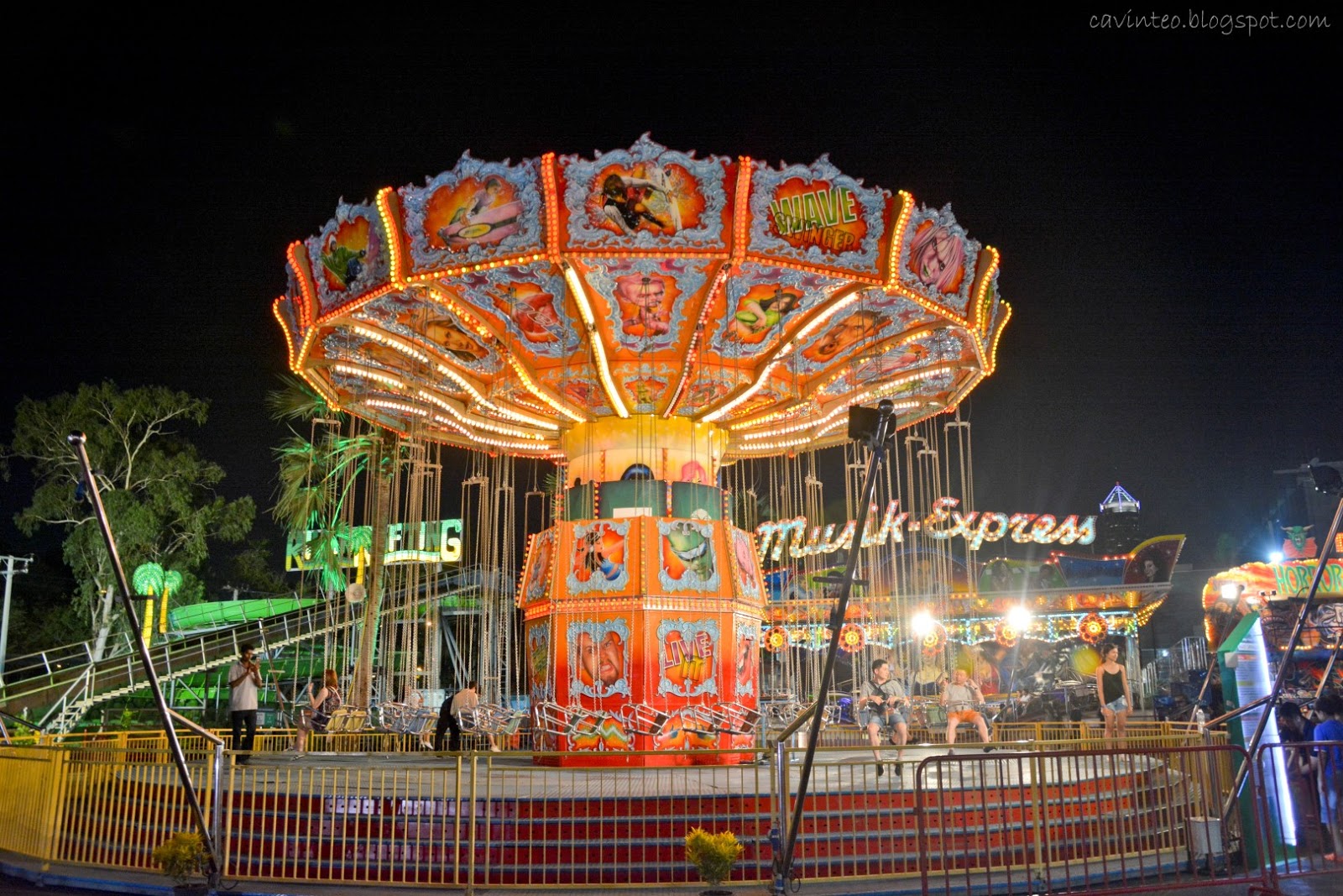 Entree Kibbles Global Carnival Amusement Park by Chang Beer Bangkok Lumphini Square (Next to Neon Fest) Thailand picture