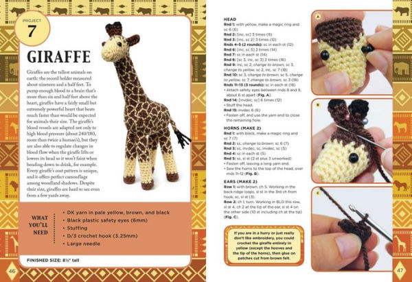 Inspired by Savannah: Novice and Expert Crafters Will Have Fun Creating  Their Own Adorable Crochet Wildlife with the New Animal Planet: Safari  Crochet Set