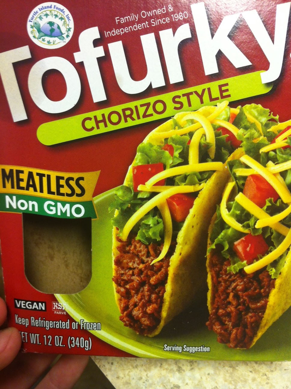 My SemiVegetarian Life Tofurky Chorizo Style Meatless Crumbles