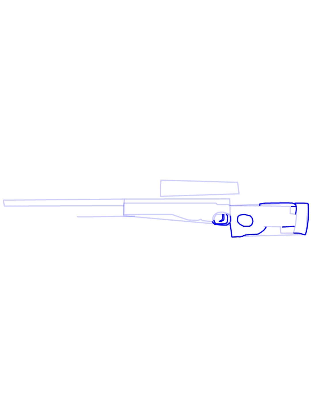 снайперская винтовка awp чертеж фото 21