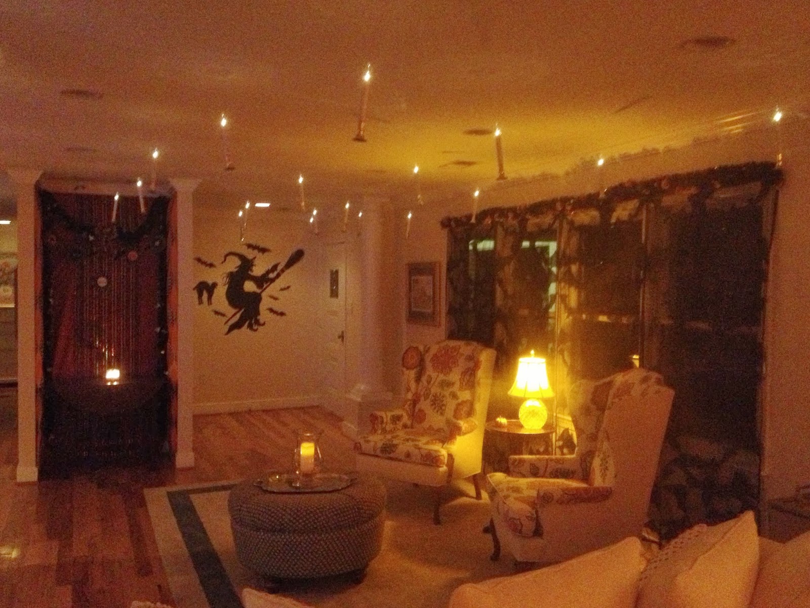 One Preppy Cookie TUTORIAL Floating Candles Halloween Decor