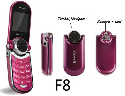 Harga Hp Cross F8 Flip dan Spesifikasinya