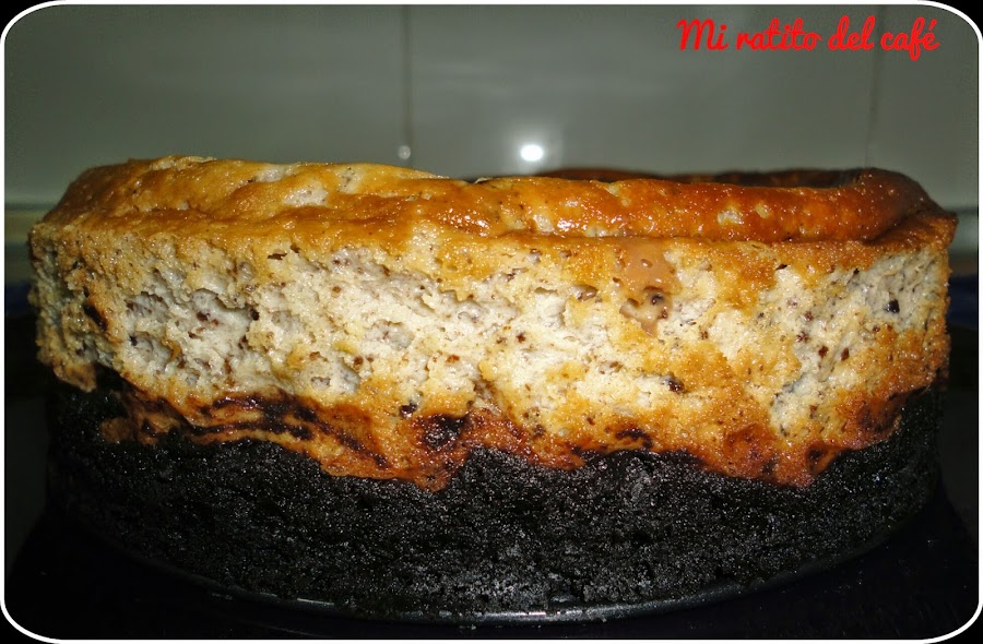 Cheesecake de oreo, baileys y chocolate