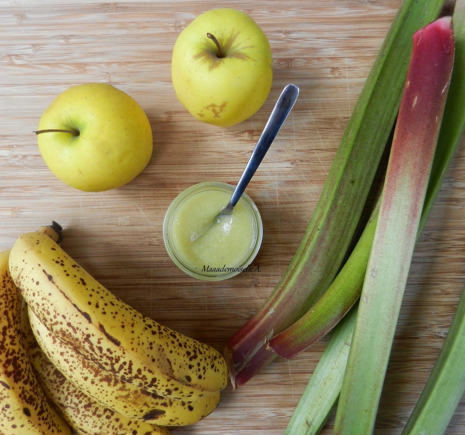 Maaademoiselle A. Recette de petit pot pour bébé Compote Pomme