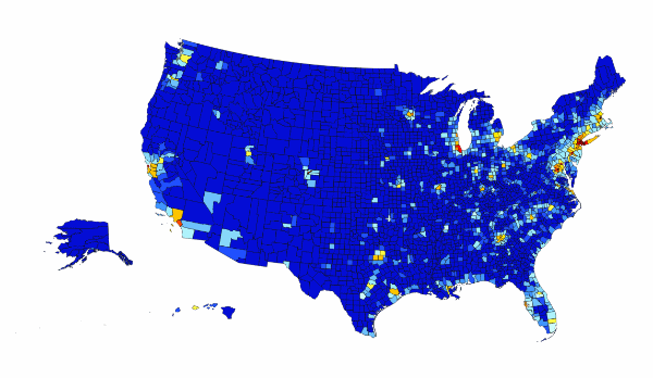 The GDP of every U.S. county