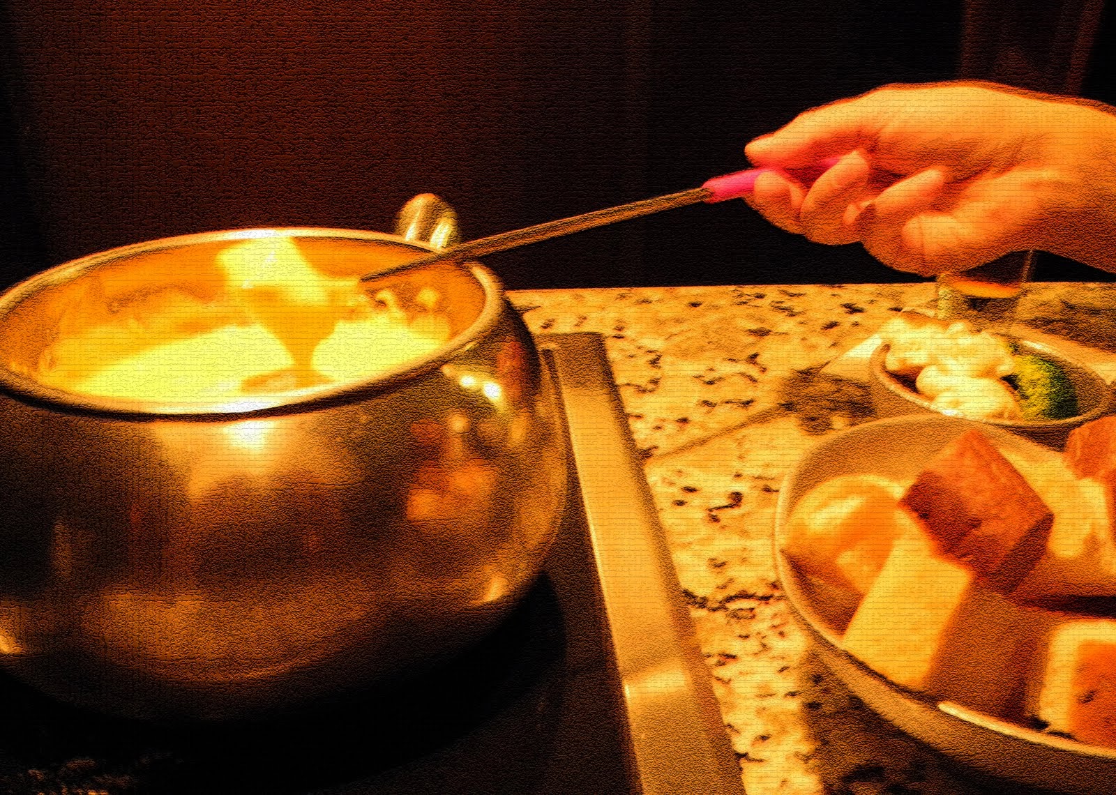 The Melting Pot, Atlantic City Eating Without Moving