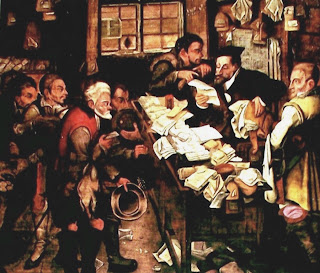 Banquero de ciudad - Pieter Bruegel