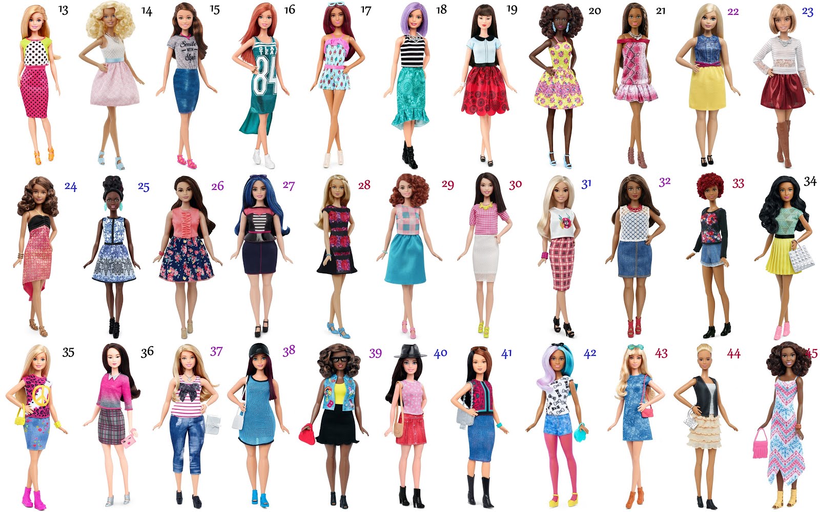 barbie fashionista gordita