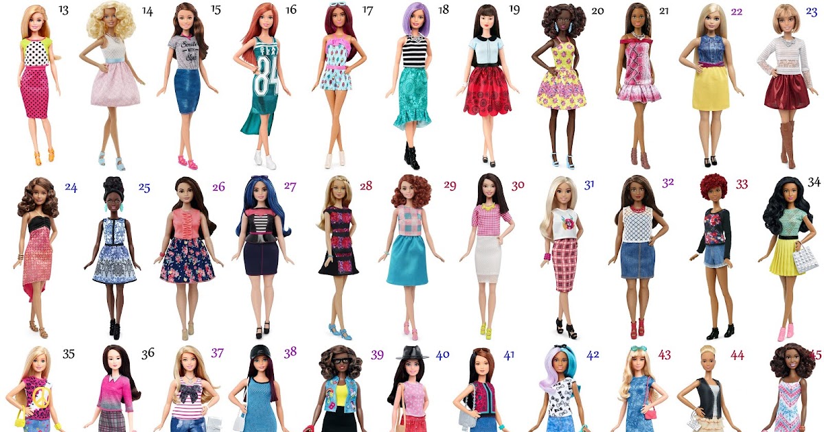 barbie fashionista 2016