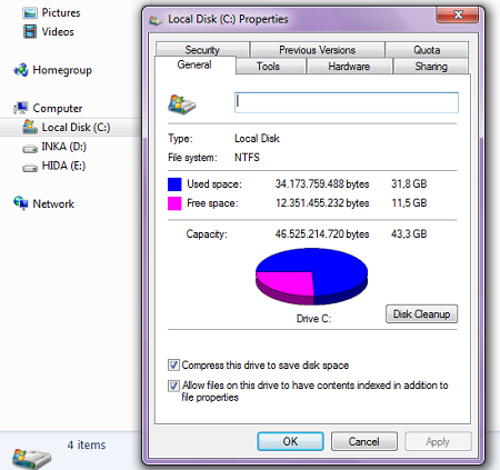 Begini Tips Agar Memory Local Disk C Tidak Cepat Penuh