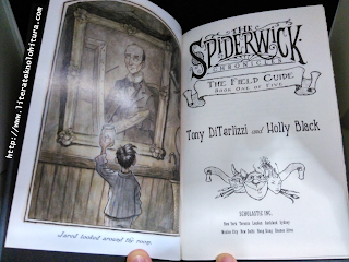 spiderwick chronicles the field guide title page
