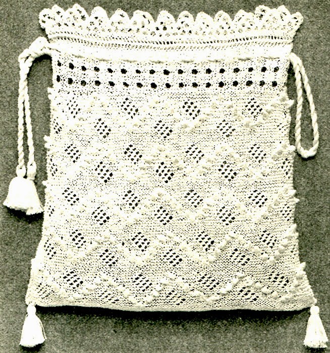  Vintage Knitted Bag