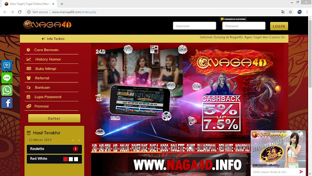 Daftar Situs Togel Online Terpercaya Naga4d Indonesia Dengan 9 Pasaran