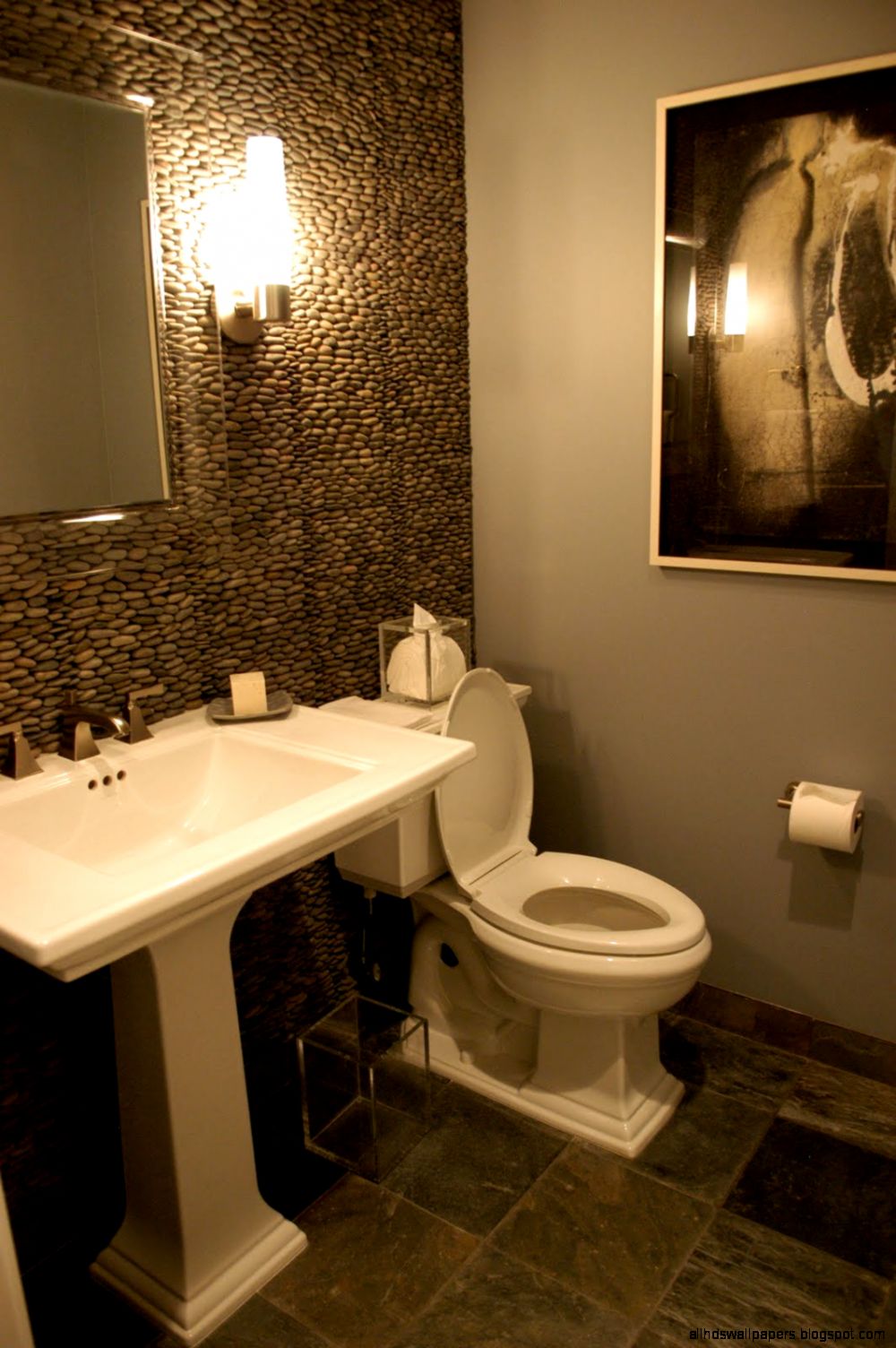 Comfortable Powder Room Ideas — Inspirational Home Decorations