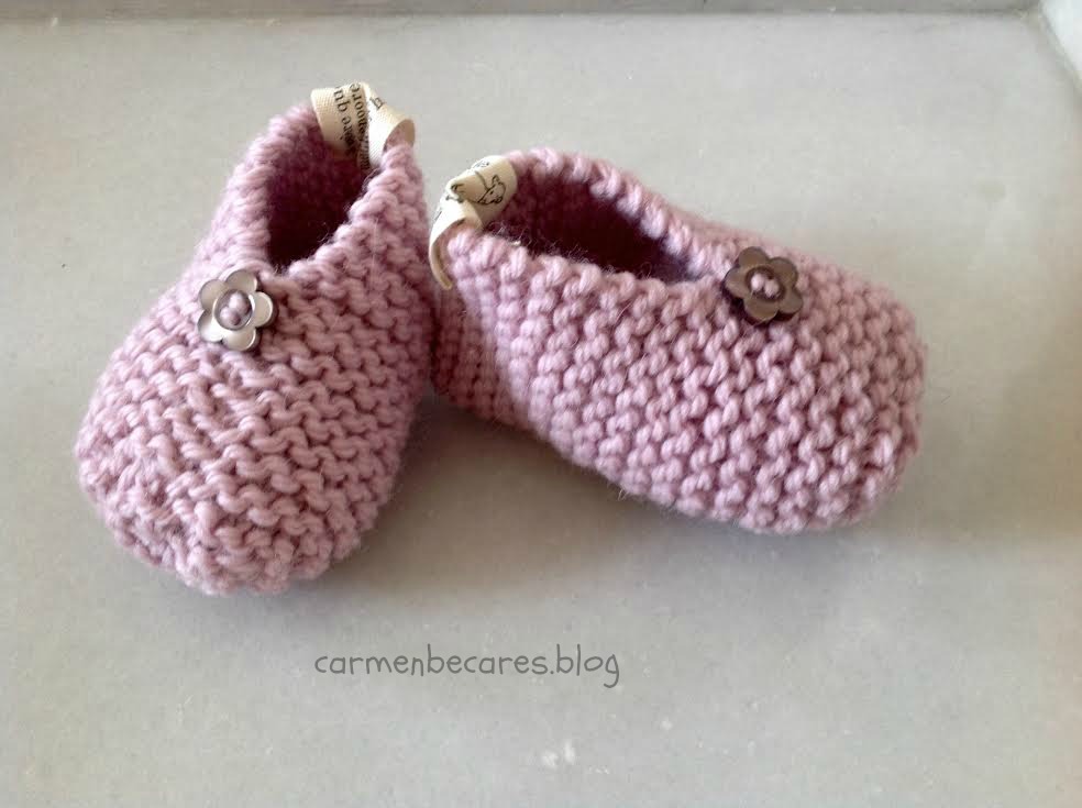 Patron Patucos Bebe Dos Agujas Hacer Patucos Patucos Bebe Dos