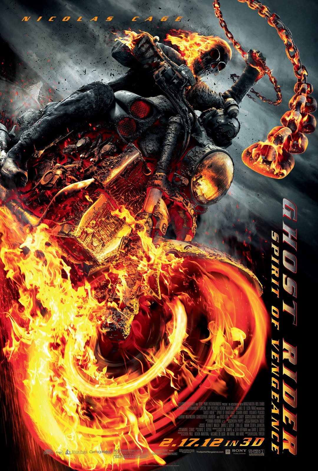 ghost rider 2 cast and crew