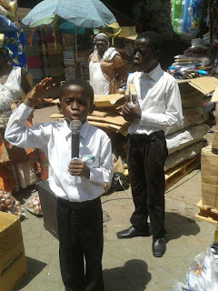 preaching the gospel in public